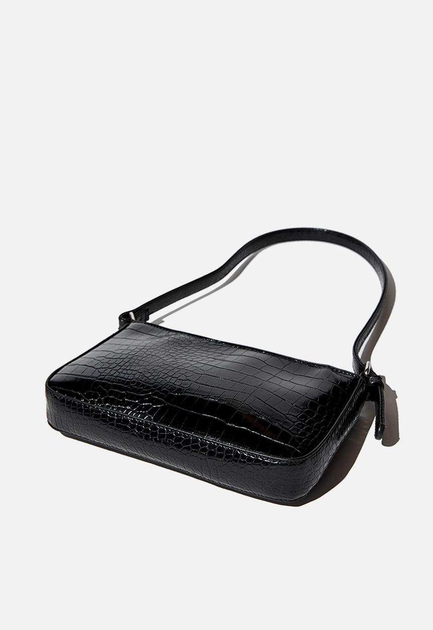 Rubi - Lexi underarm bag - black texture