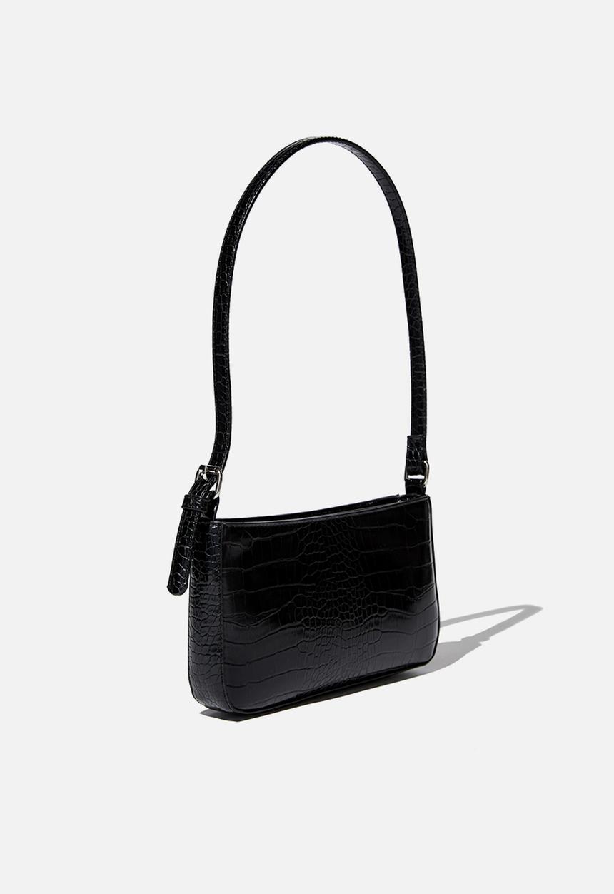 Rubi - Lexi underarm bag - black texture