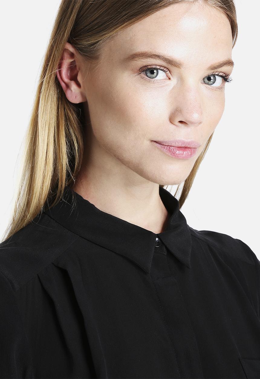 Y.A.S - Silja Long Silk Shirt
