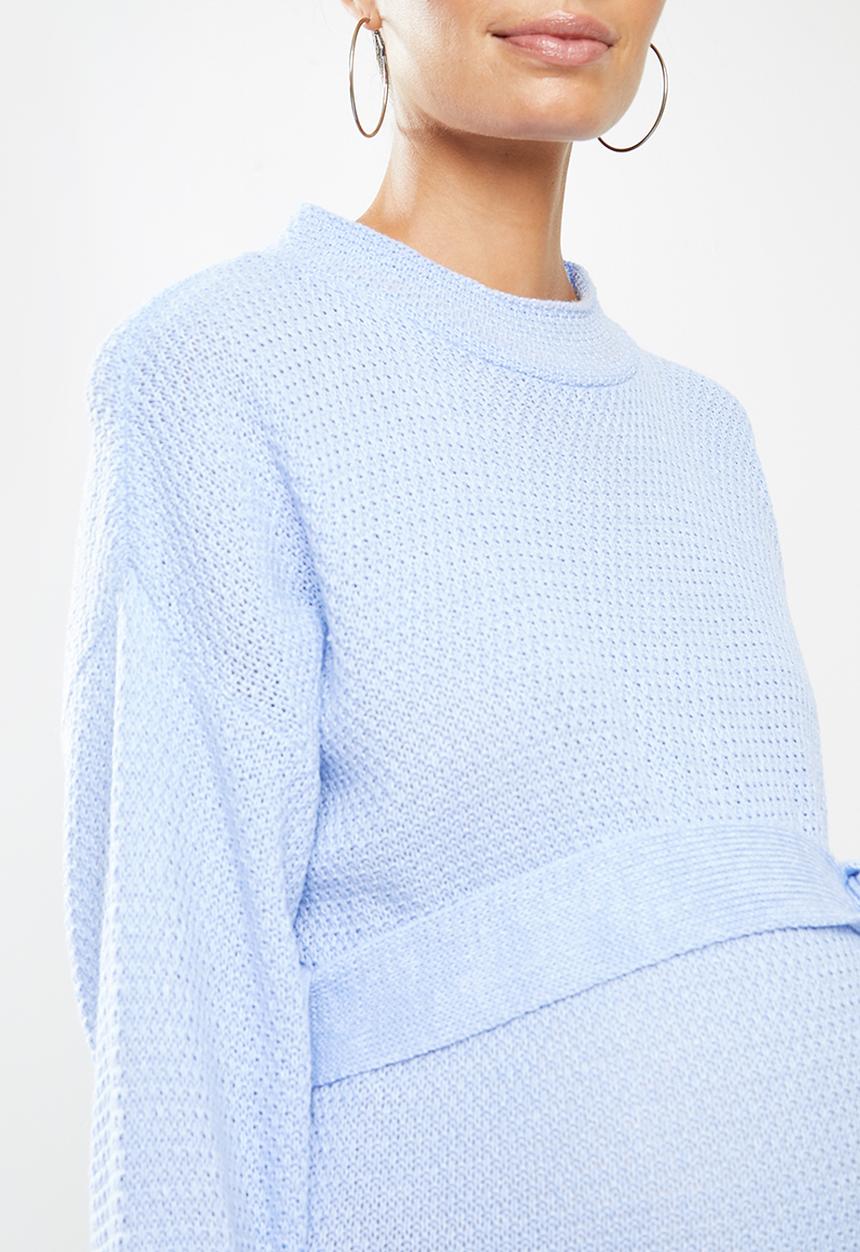 Glamorous - Maternity blues dress - light blue