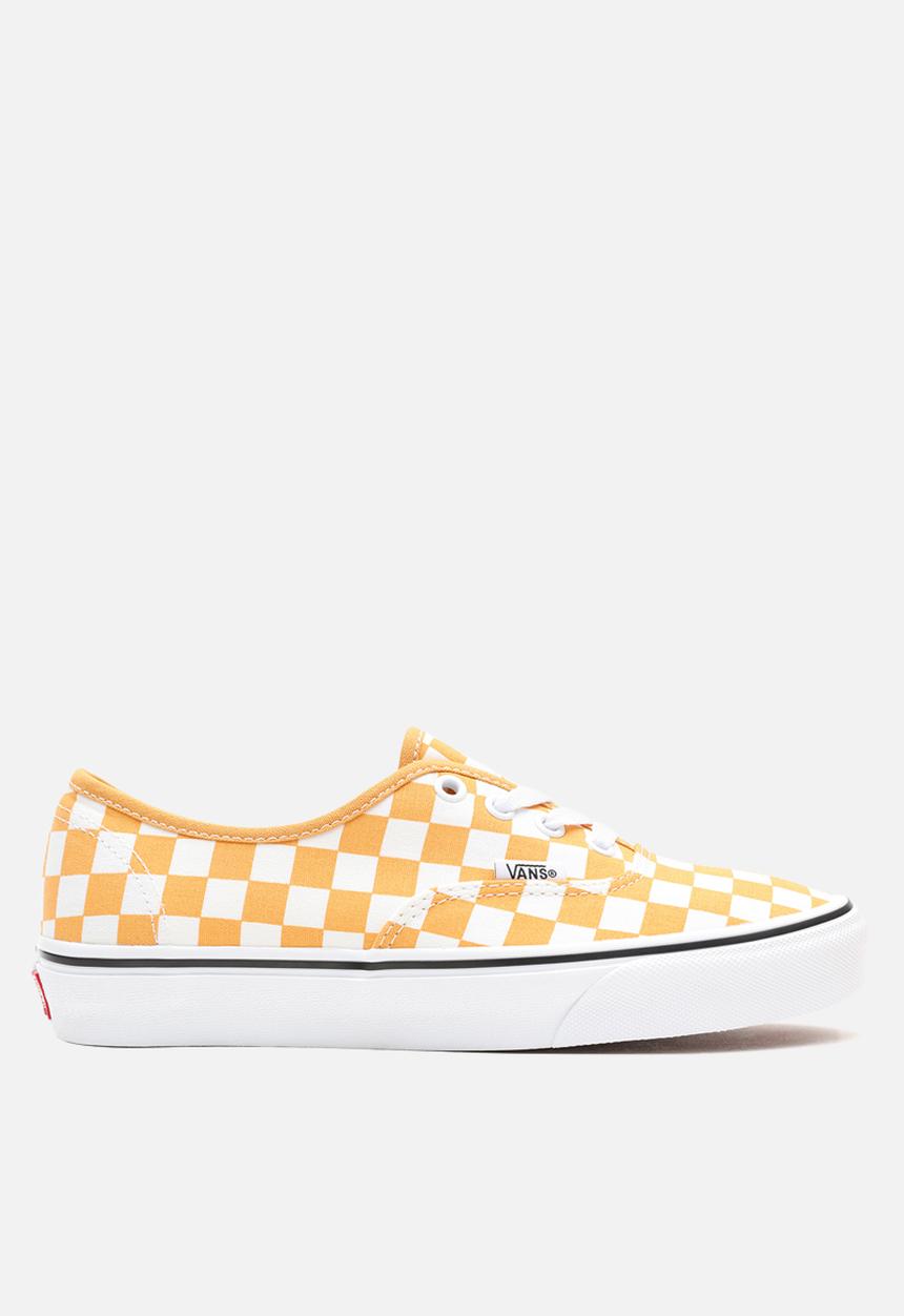 Vans - Authentic - (checkerboard) golden nugget/true white