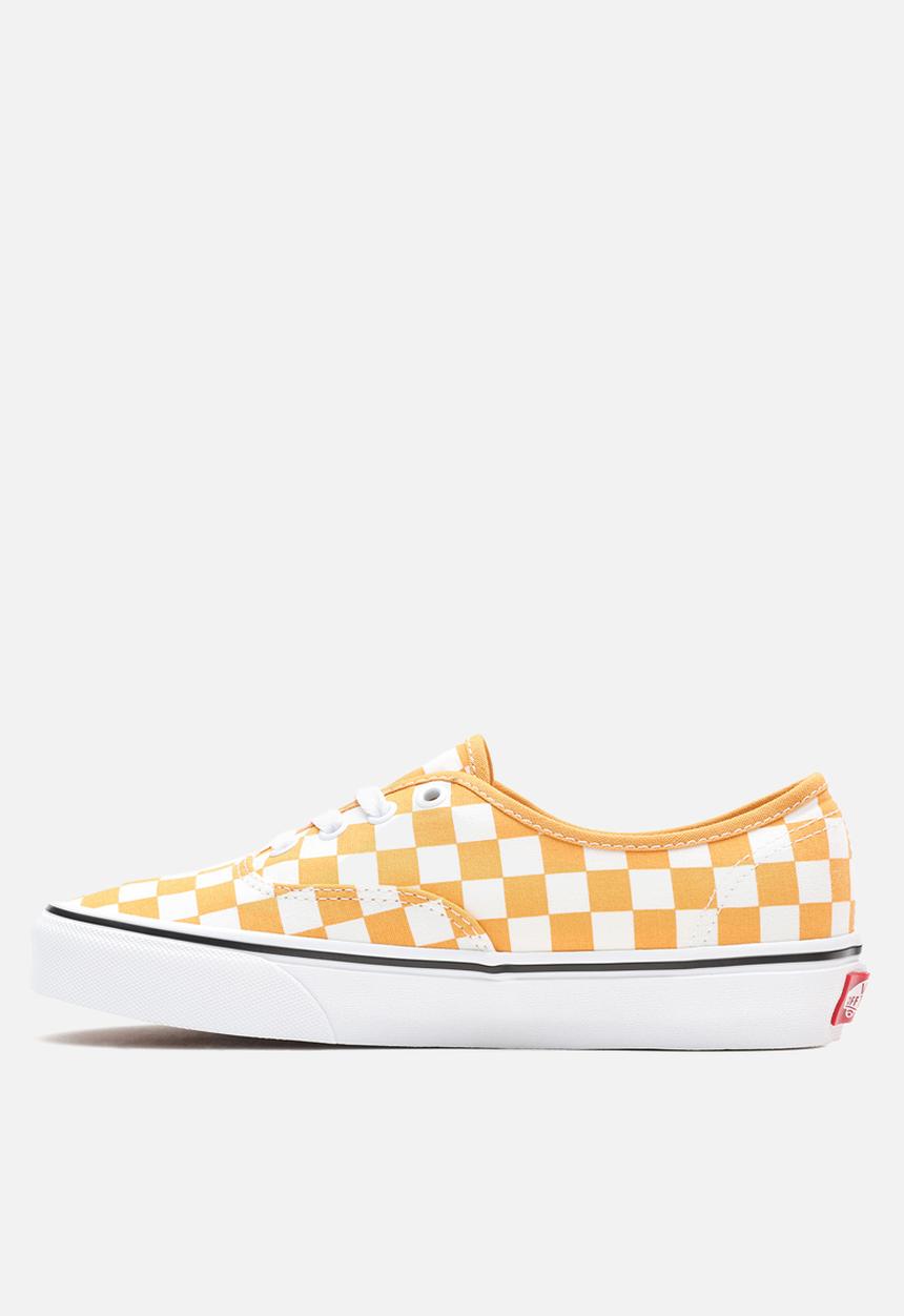 Vans - Authentic - (checkerboard) golden nugget/true white