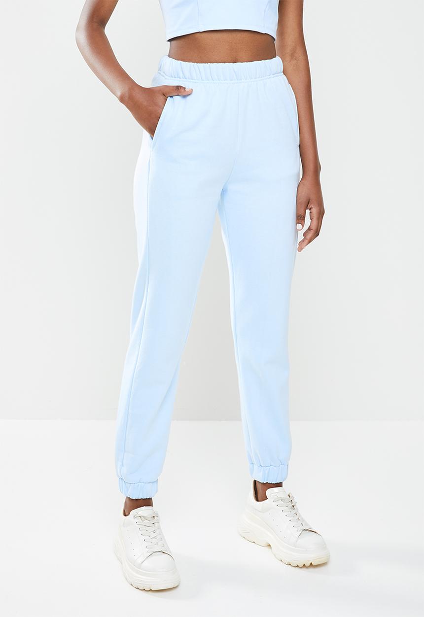 Factorie - Super high rise trackpant - skyway blue
