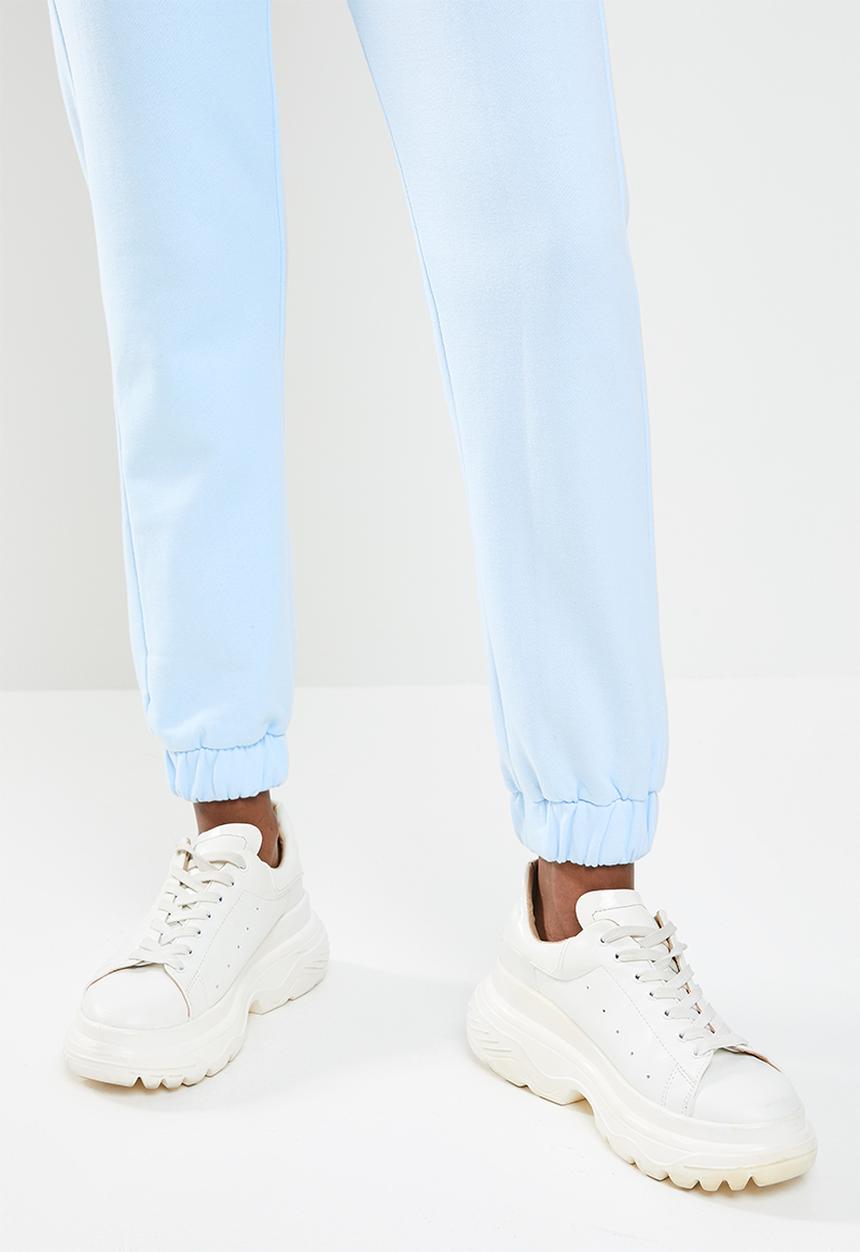 Factorie - Super high rise trackpant - skyway blue