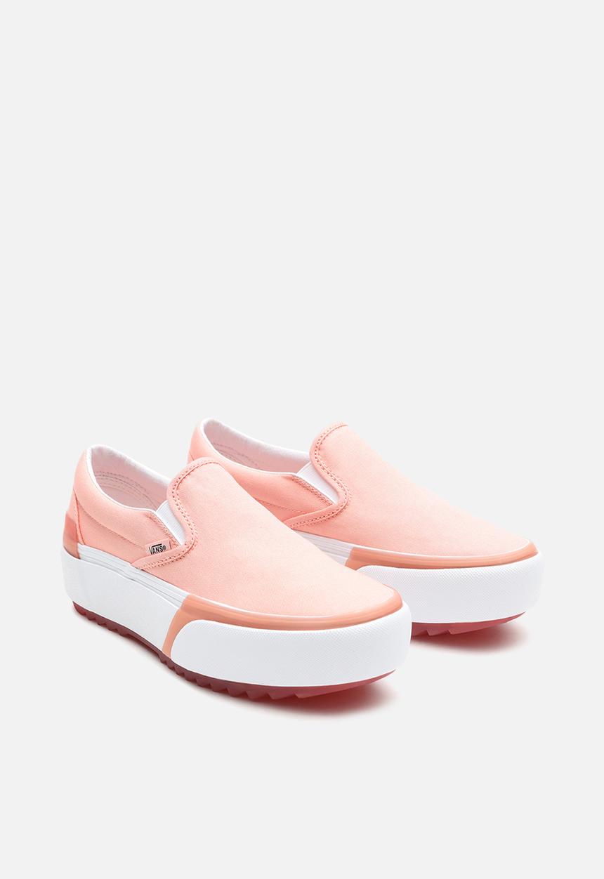 Vans - Classic Slip-On stacked - (pastel) peach pearl/true white