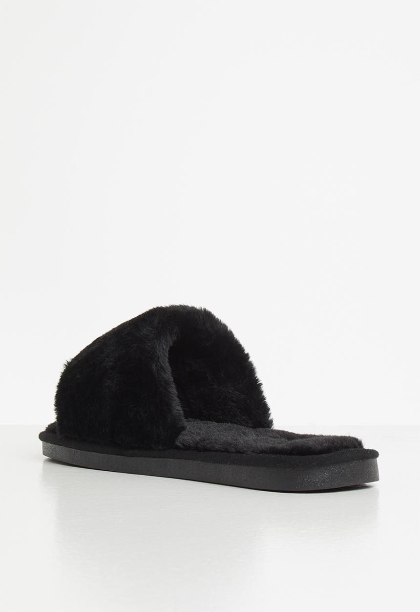 Miss Black - Rella slipper - black