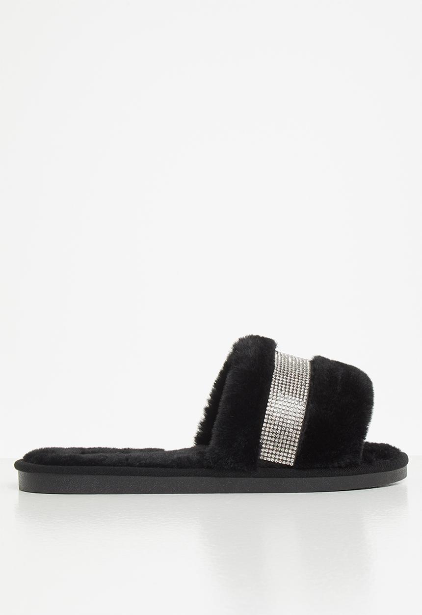 Miss Black - Rella 3 slipper - black
