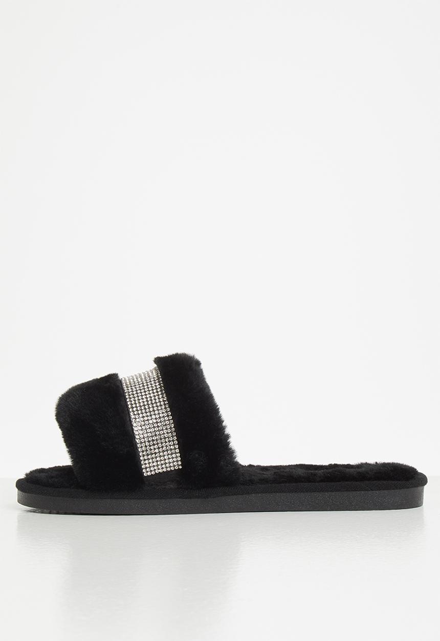 Miss Black - Rella 3 slipper - black