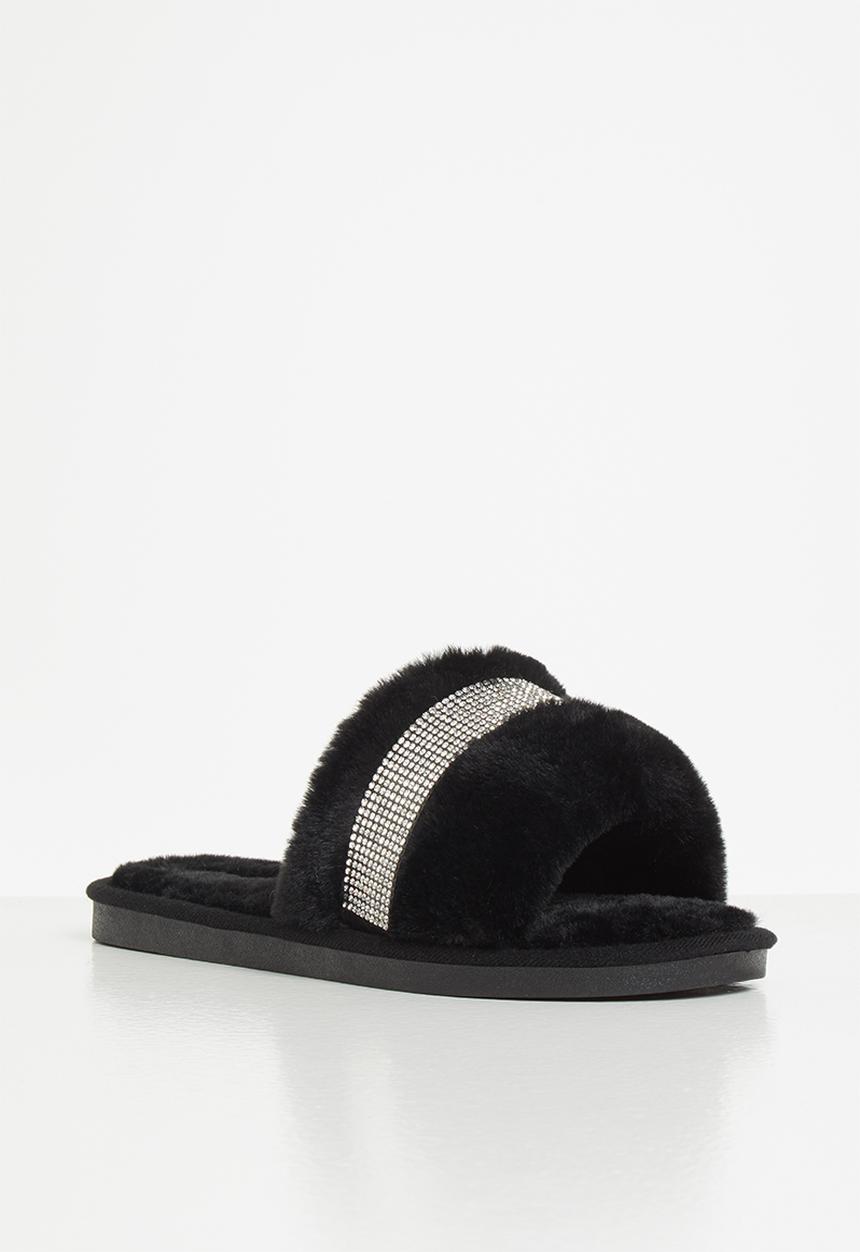 Miss Black - Rella 3 slipper - black