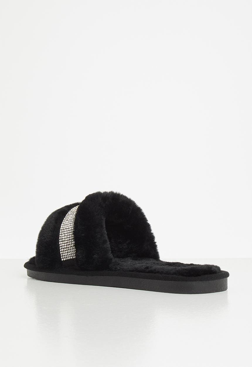 Miss Black - Rella 3 slipper - black