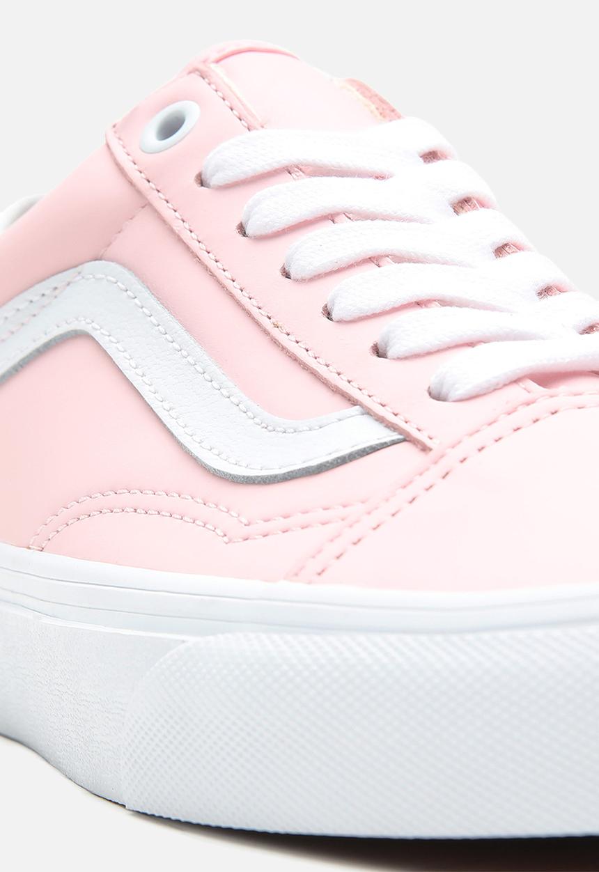 Vans - Old Skool - (leather) blushing bride/true white