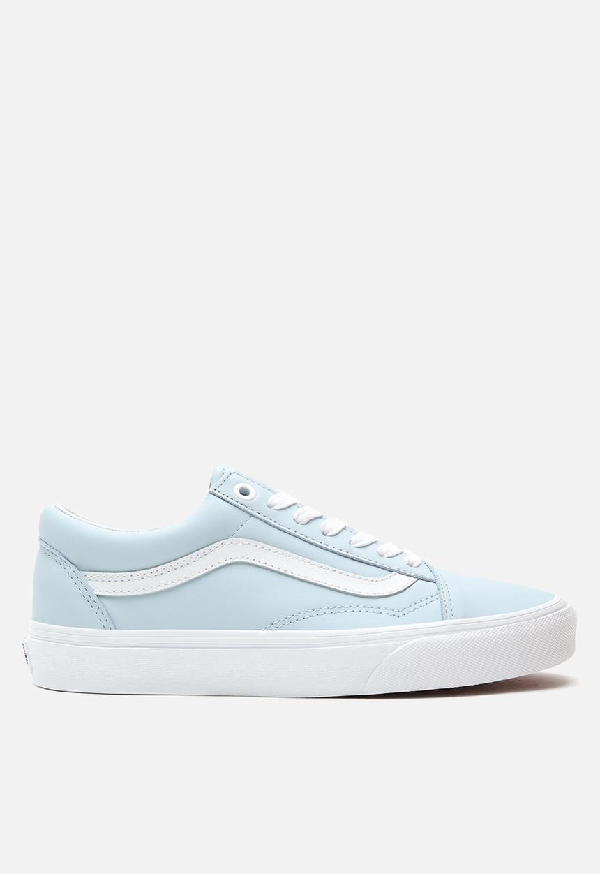 Vans - Old Skool - (leather) ballad blue/true white