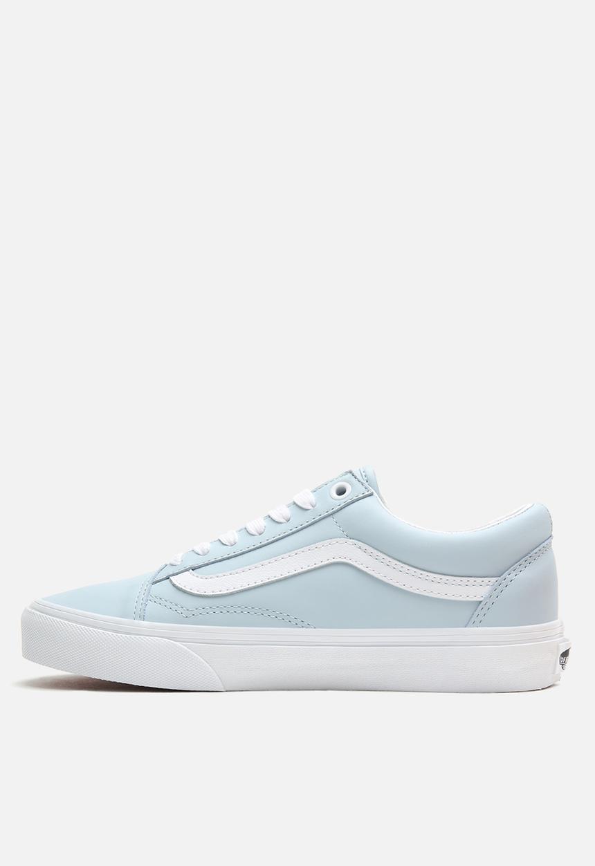 Vans - Old Skool - (leather) ballad blue/true white