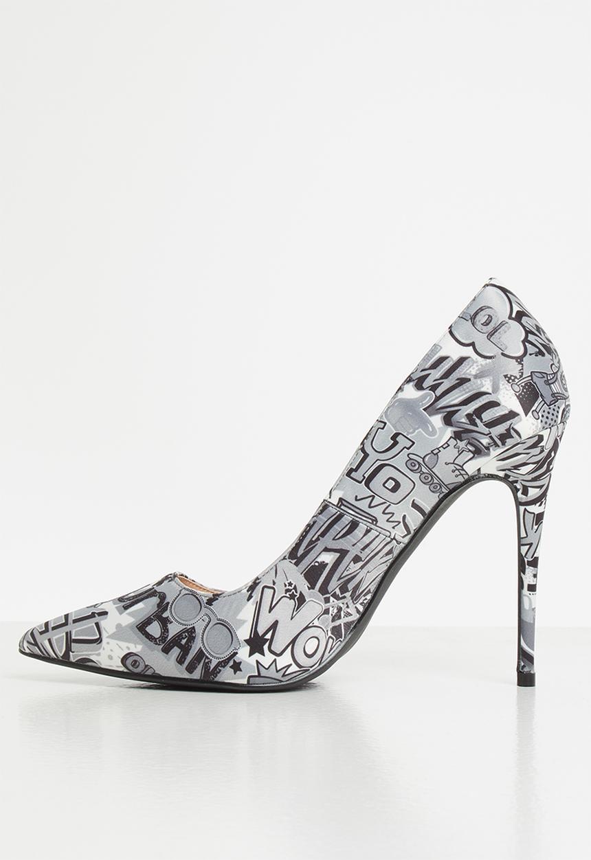 Miss Black - Comic court - black & grey 