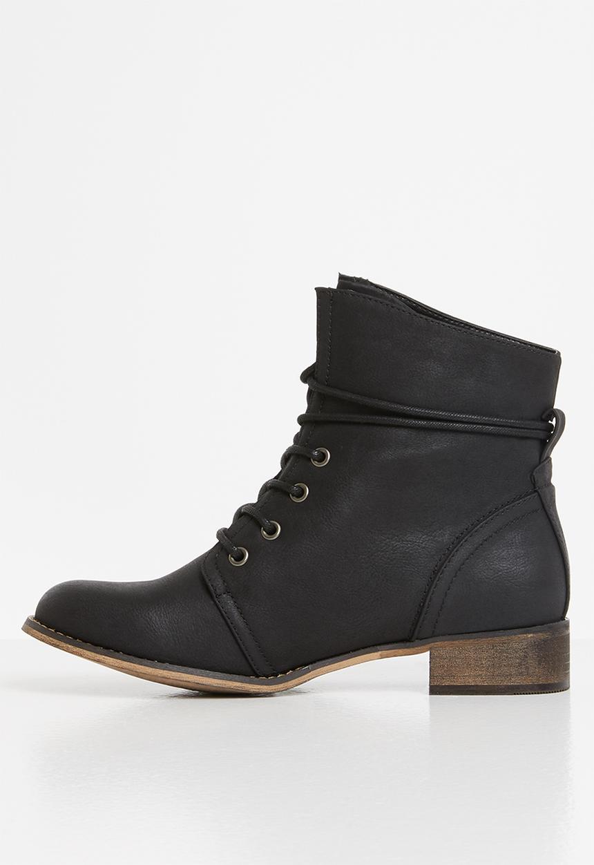 Miss Black - Bon bon ankle boot - black