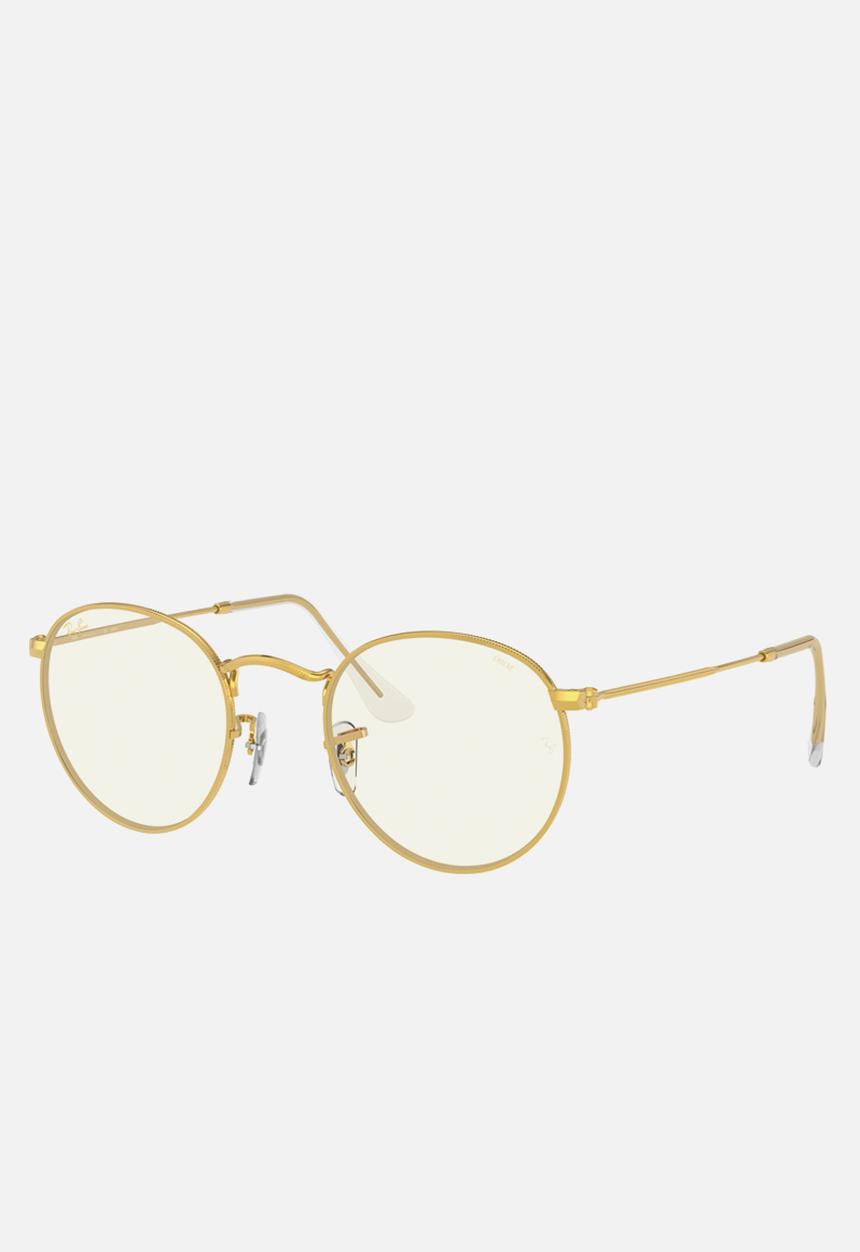 Ray-Ban - Round metal eyeglasses - gold