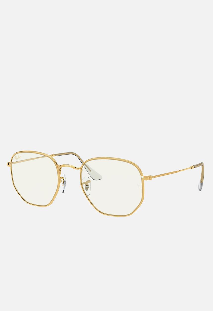 Ray-Ban - Hexagonal eyeglasses - gold
