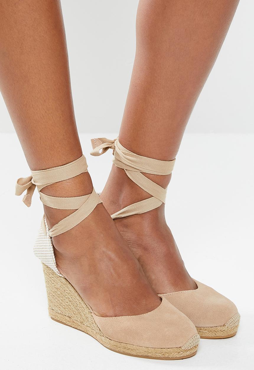 ALDO - Muschett Suede wedge heel - neutral