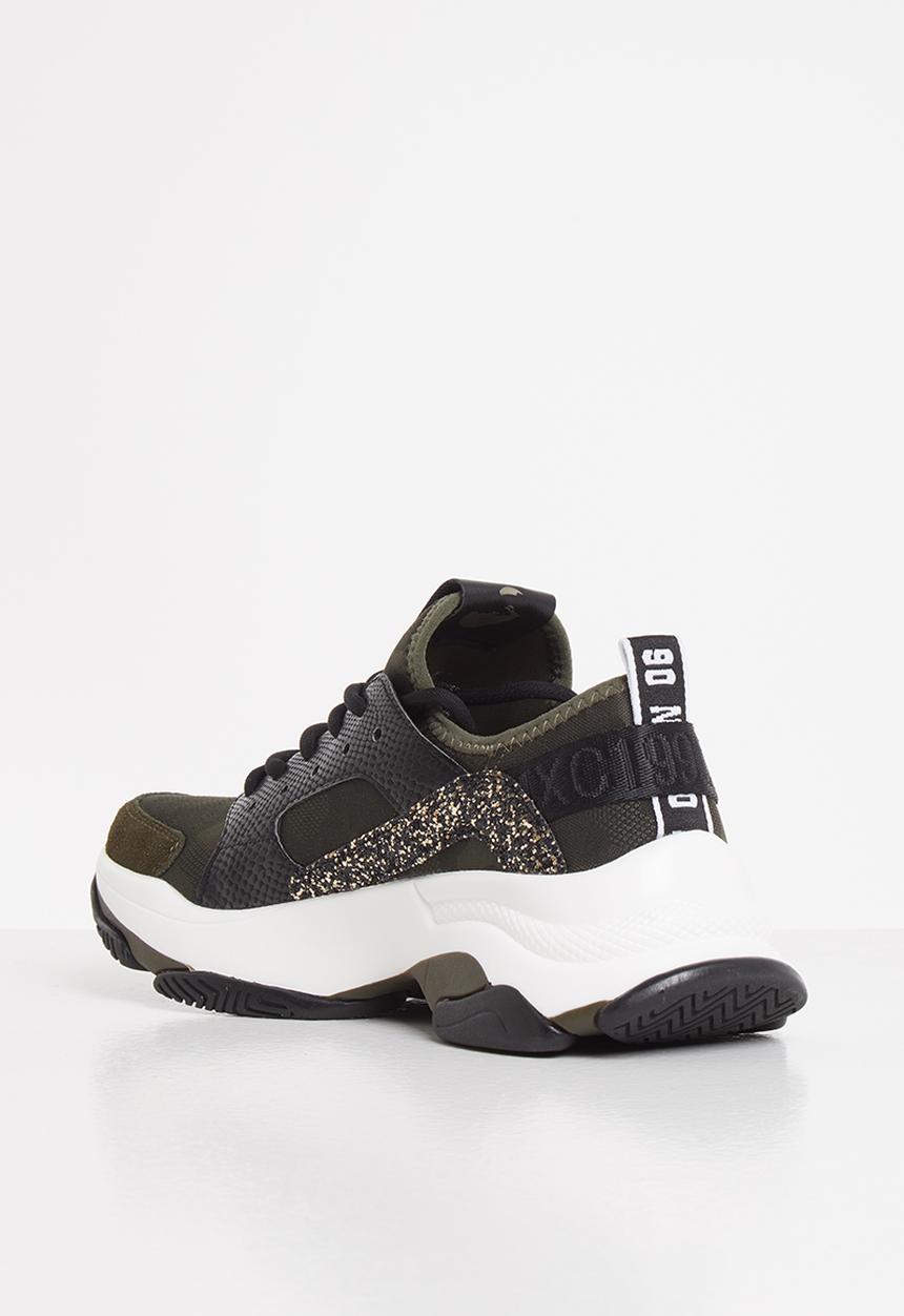 Steve Madden - Ajax sneaker - olive & black 