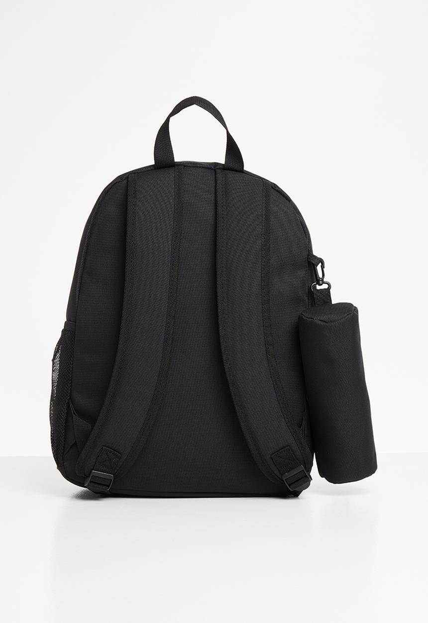 KAPPA - Backpack with pencil bag - black