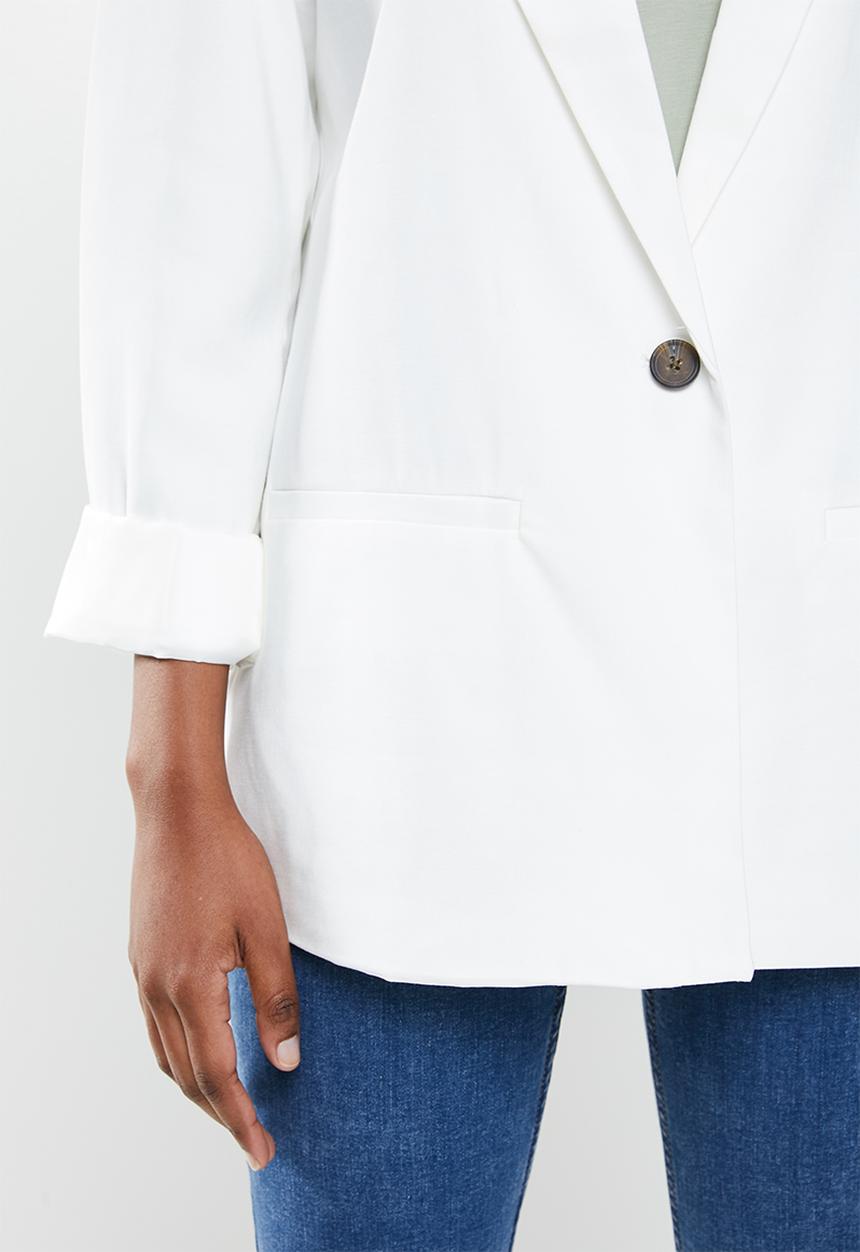 Cotton On - Ultimate casual blazer - white