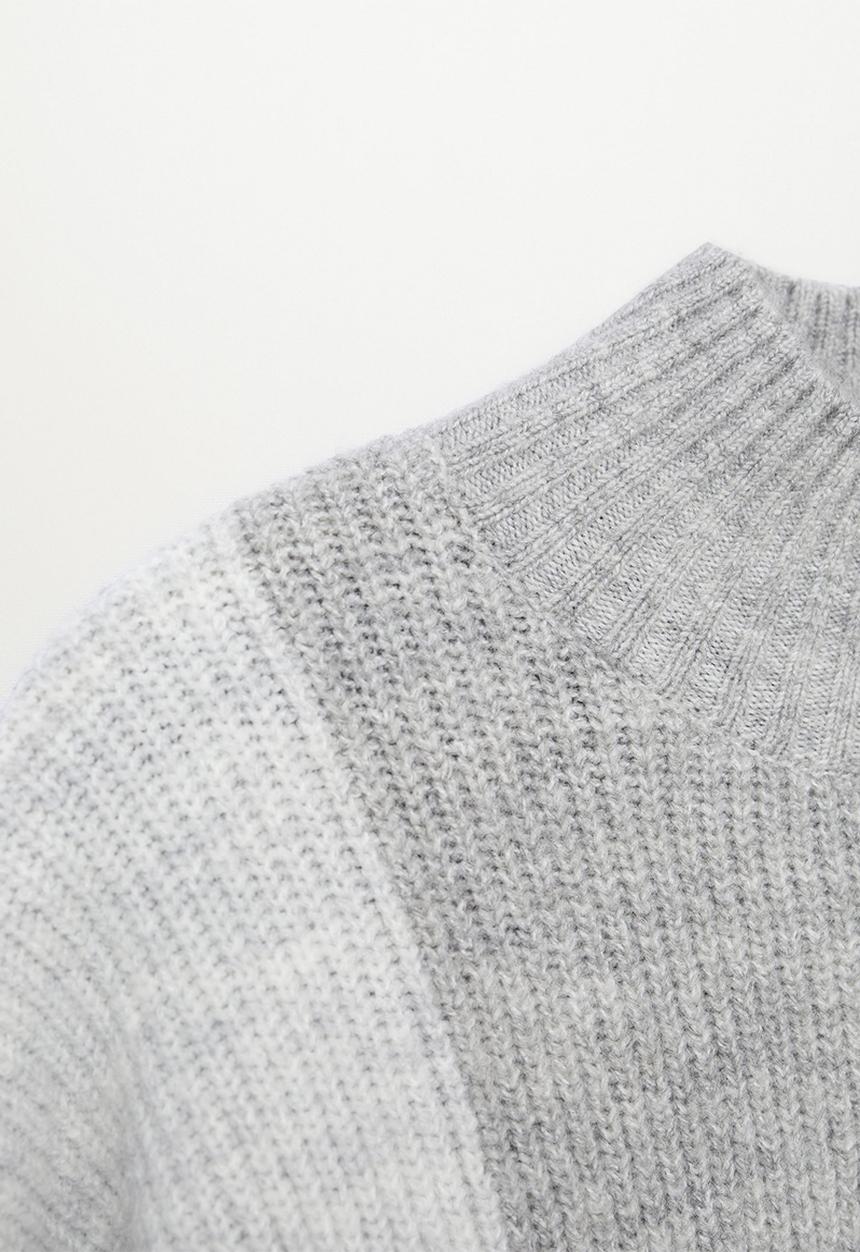 Violeta by Mango - Plus Sweater block - grey