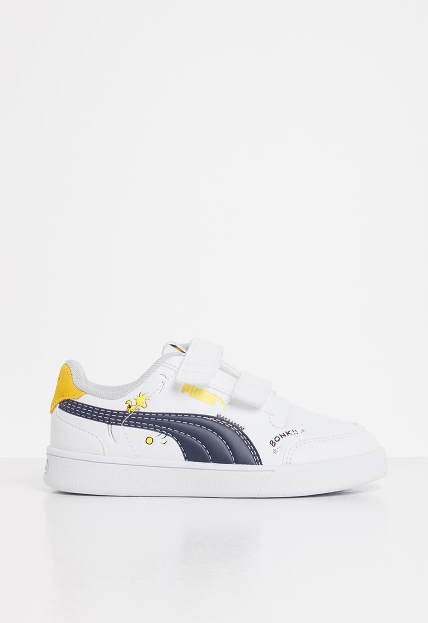 PUMA - Peanuts shuffle v sneakers - puma white/puma black-maize