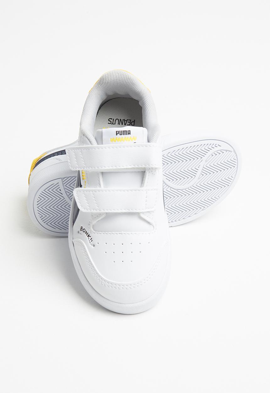 PUMA - Peanuts shuffle v sneakers - puma white/puma black-maize