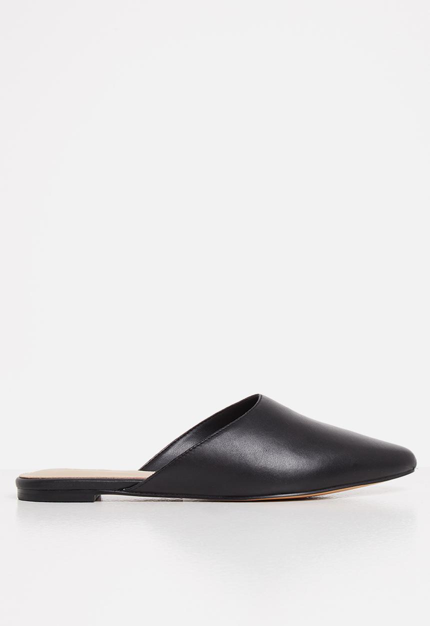 ALDO - Afiliclya leather mule - black 
