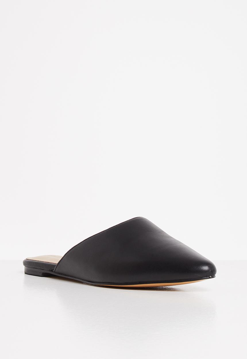 ALDO - Afiliclya leather mule - black 