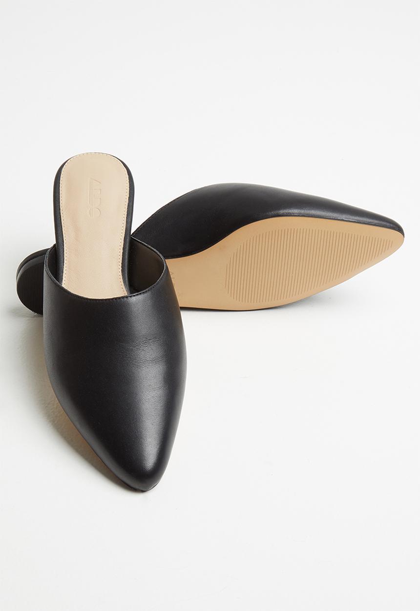ALDO - Afiliclya leather mule - black 