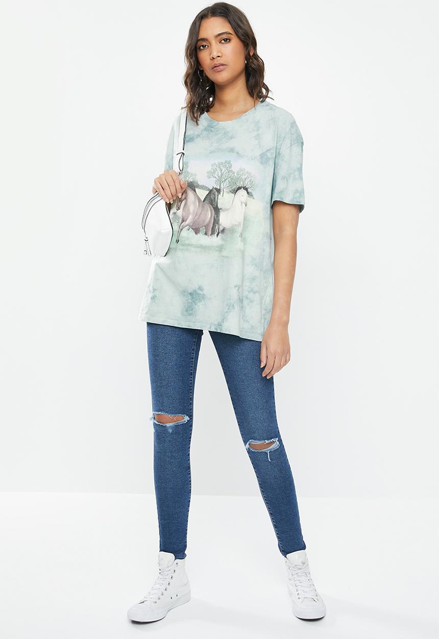 Cotton On - The original graphic tee - blue 