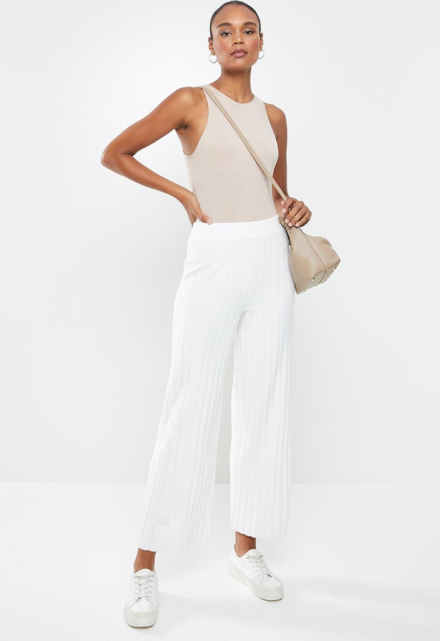 MANGO - Trousers Polo-I - cream