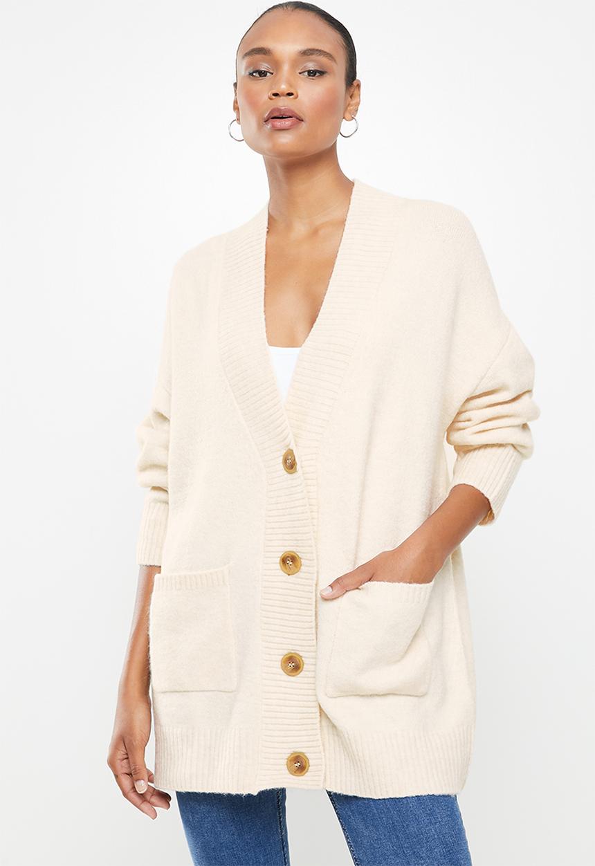 MANGO - Cardigan taldora - light beige