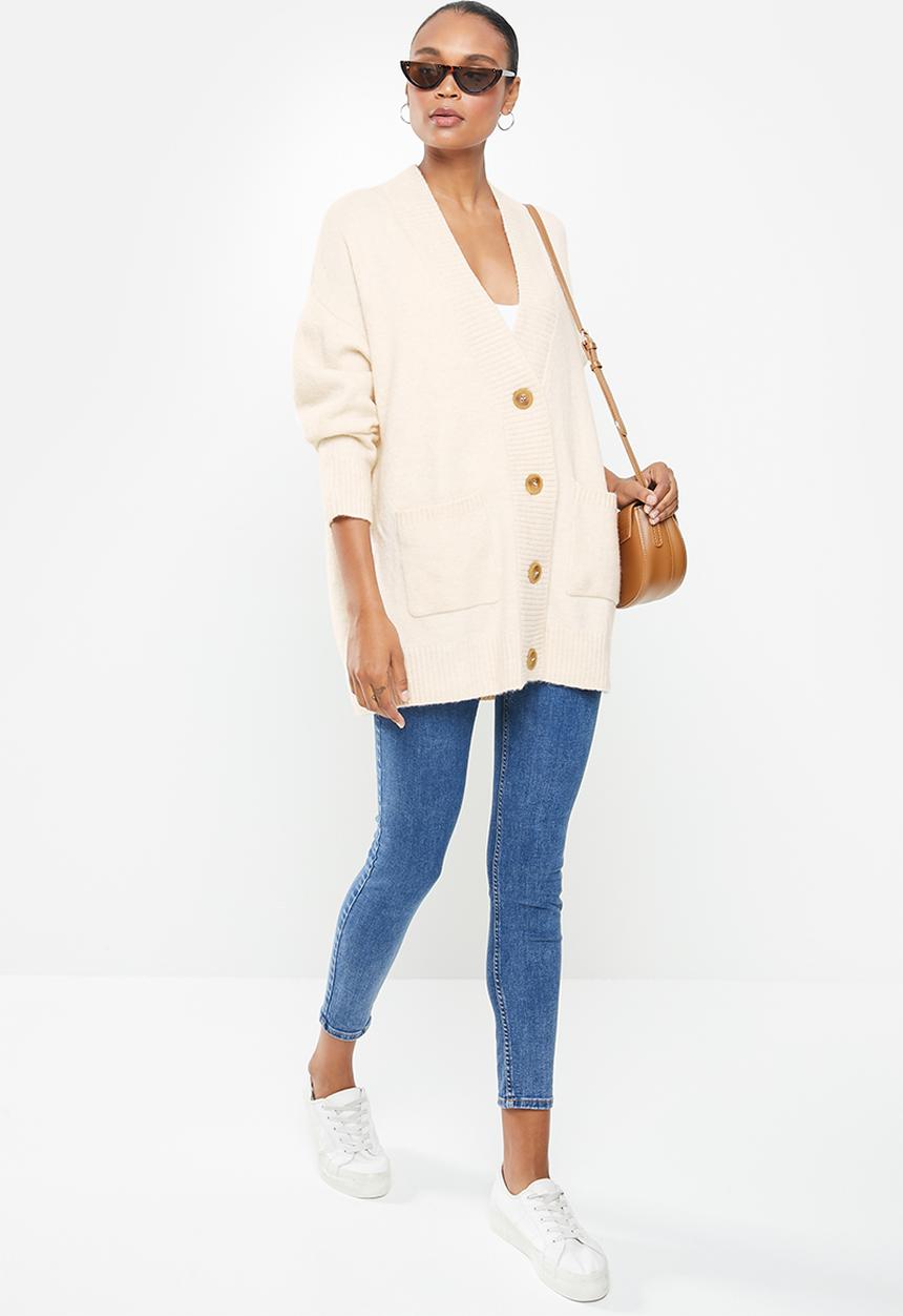 MANGO - Cardigan taldora - light beige