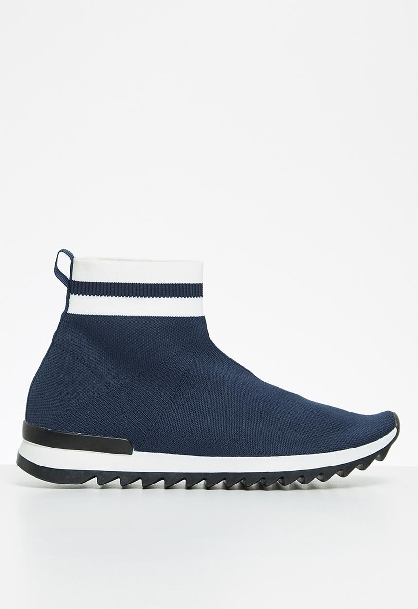 Cotton On - Dresden knitted sneaker boot - navy