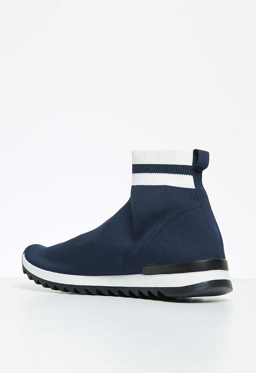 Cotton On - Dresden knitted sneaker boot - navy