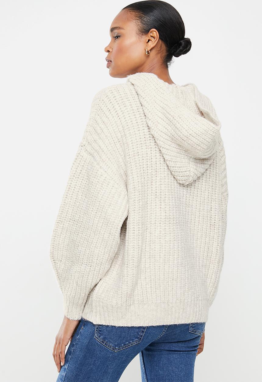 MANGO - Cardigan capuchino - natural