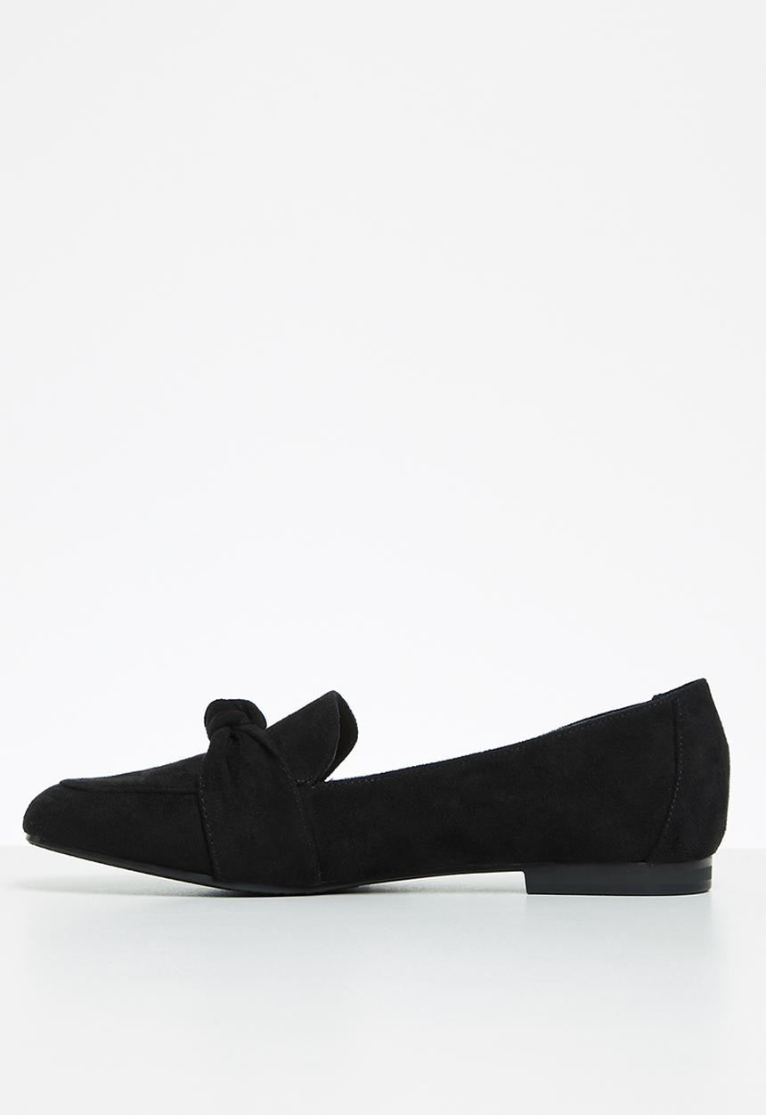 edit - Gabi knot loafer - black