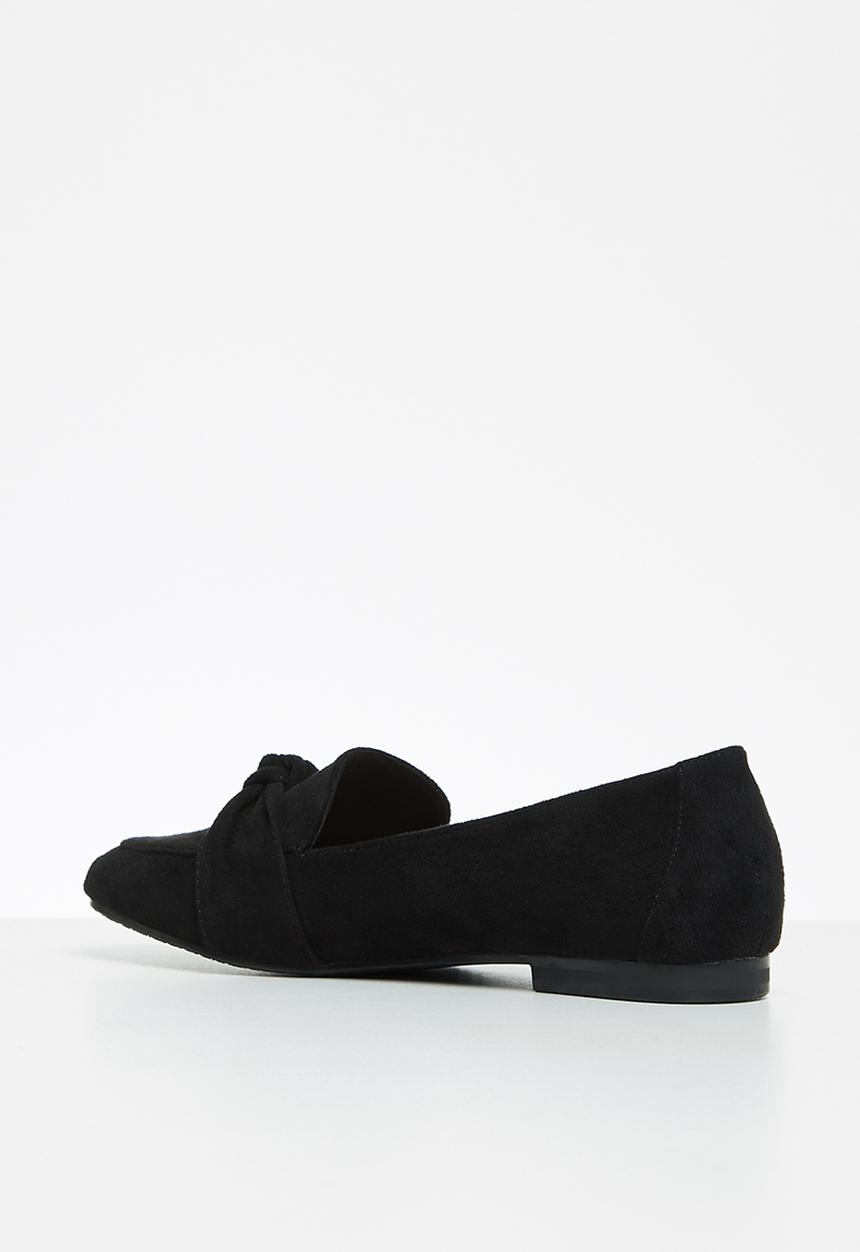 edit - Gabi knot loafer - black