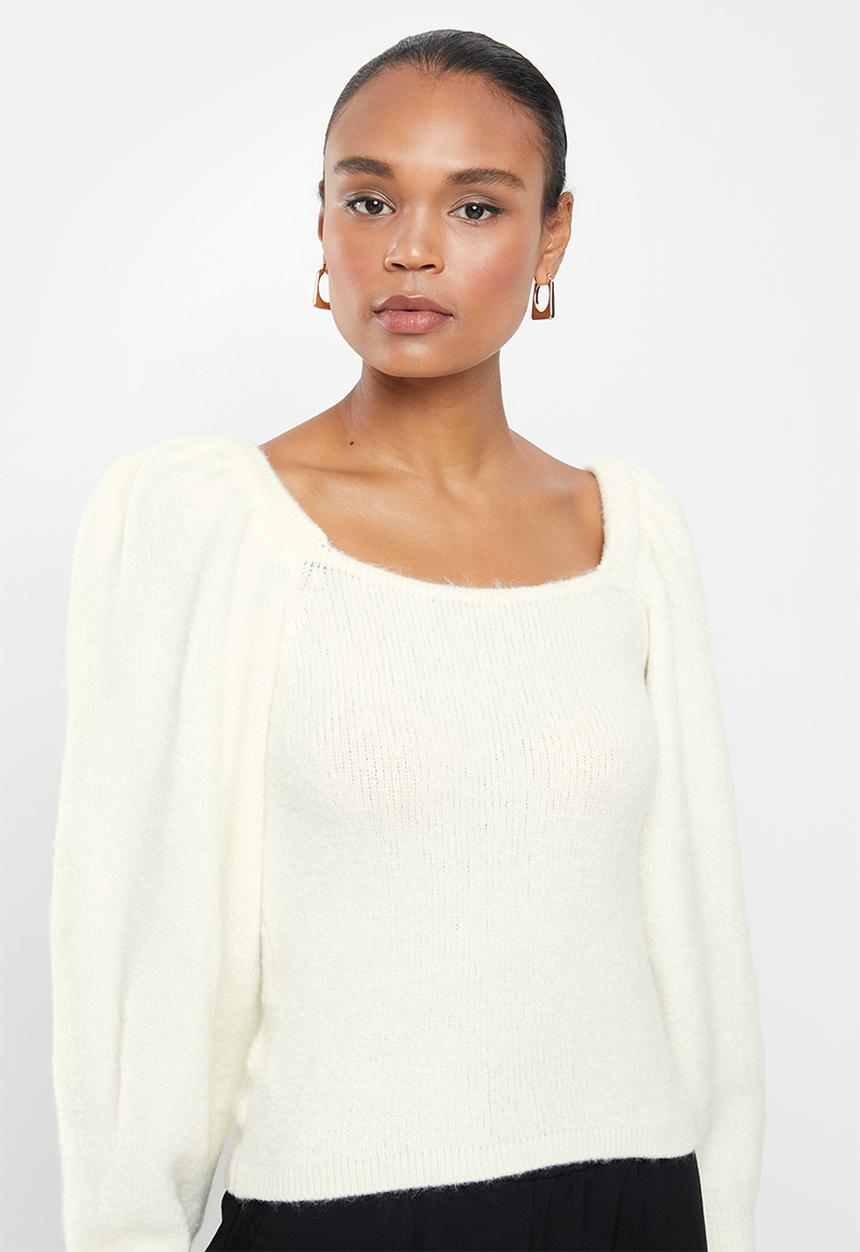 MANGO - Sweater miau - cream