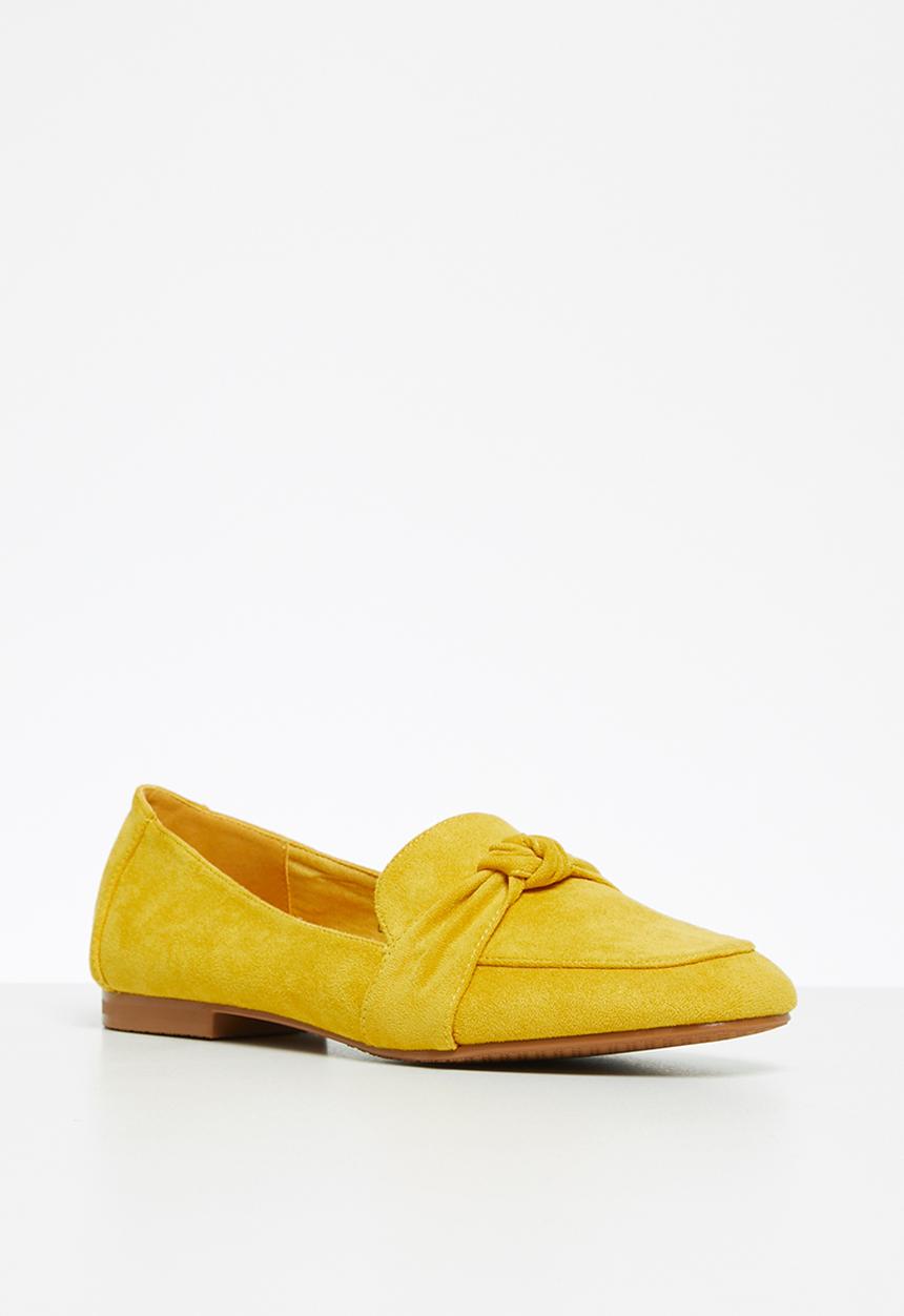 edit - Gabi knot loafer - yellow