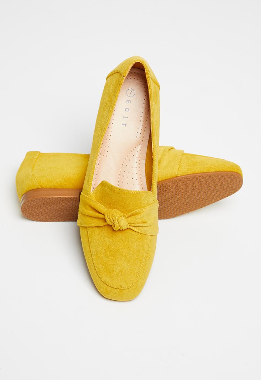 edit - Gabi knot loafer - yellow