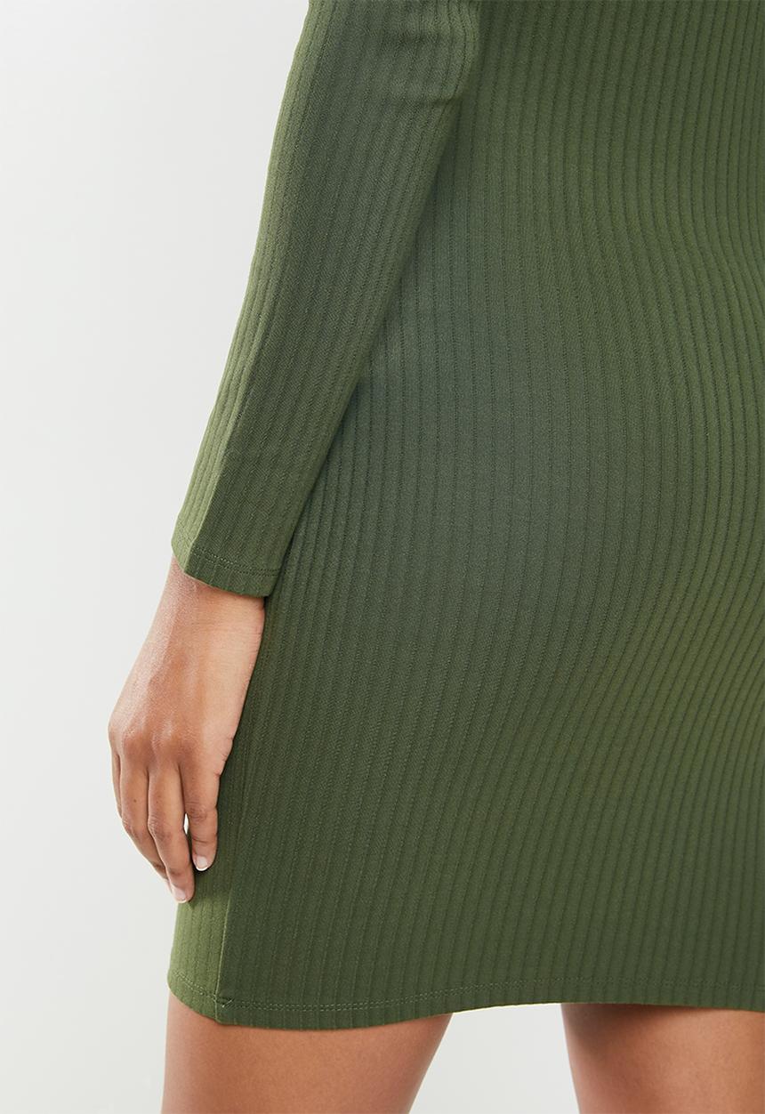 MANGO - Dress rosario - green