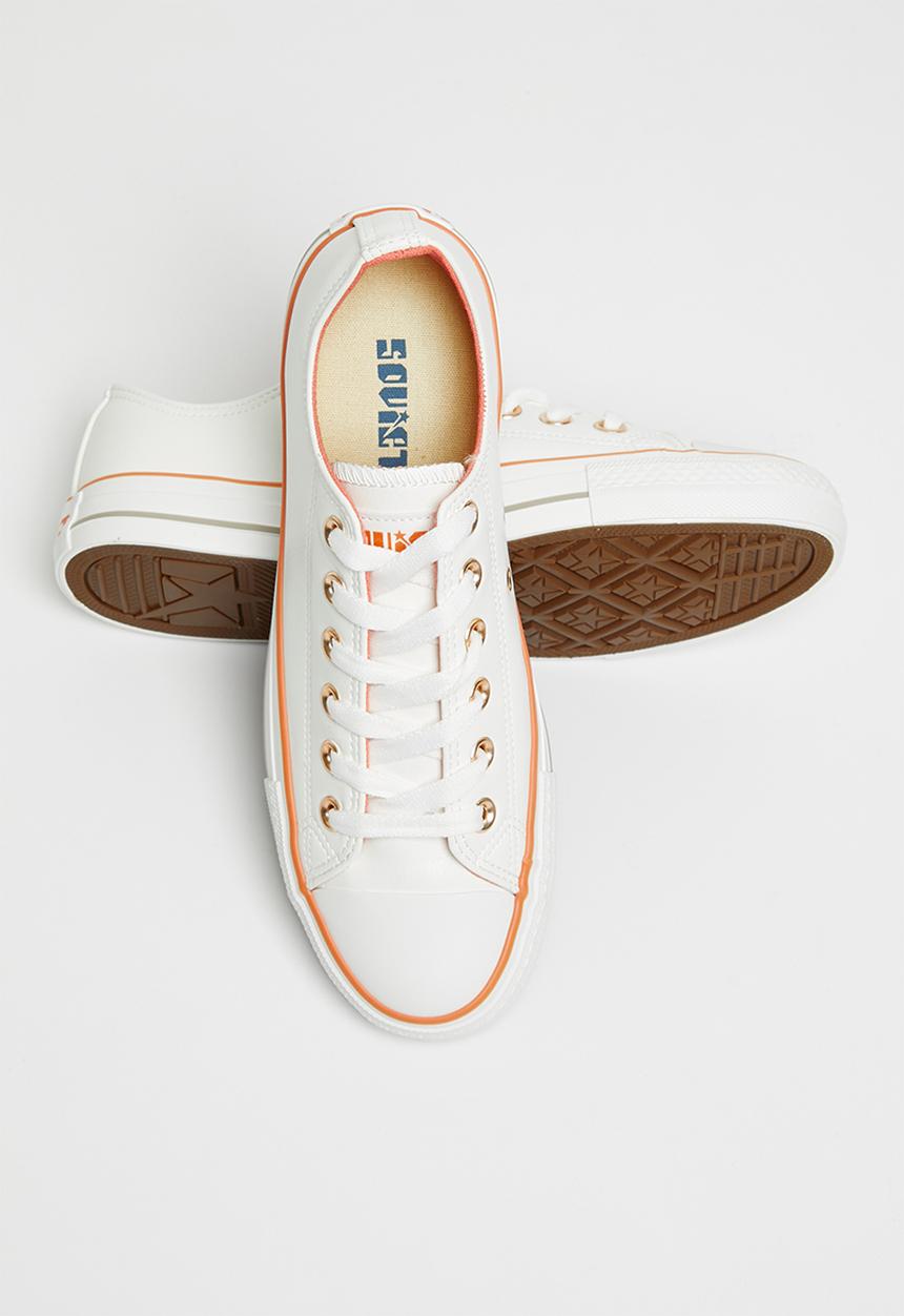 SOVIET - L viper pu fash 20 - white & coral 