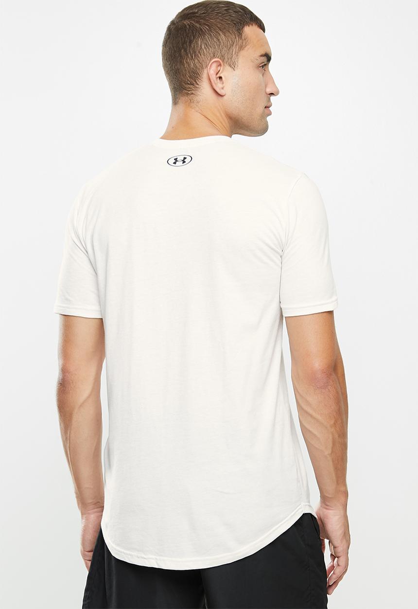 Under Armour - UA Project Rock Break Through short sleeve tee - white