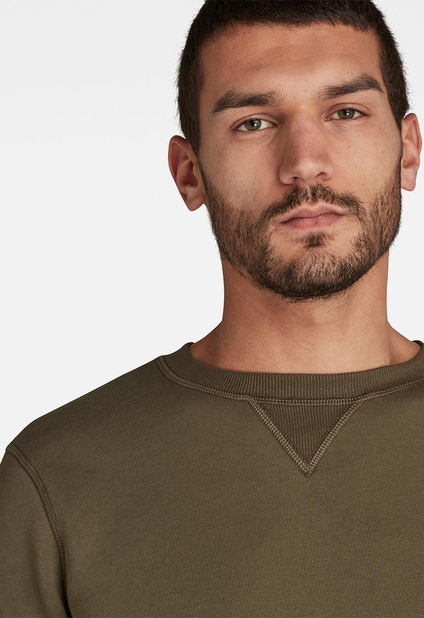 G-STAR - Premium core r l\s sweat - combat
