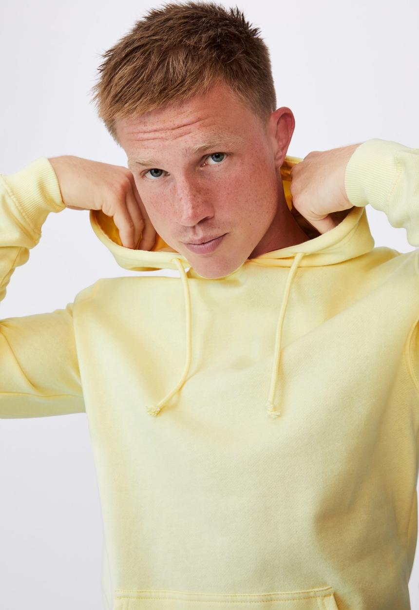 Cotton On - Essential fleece pullover - yellow 