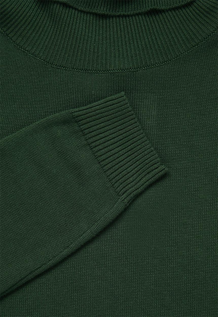 Superbalist - Basic roll neck slim fit knit - green