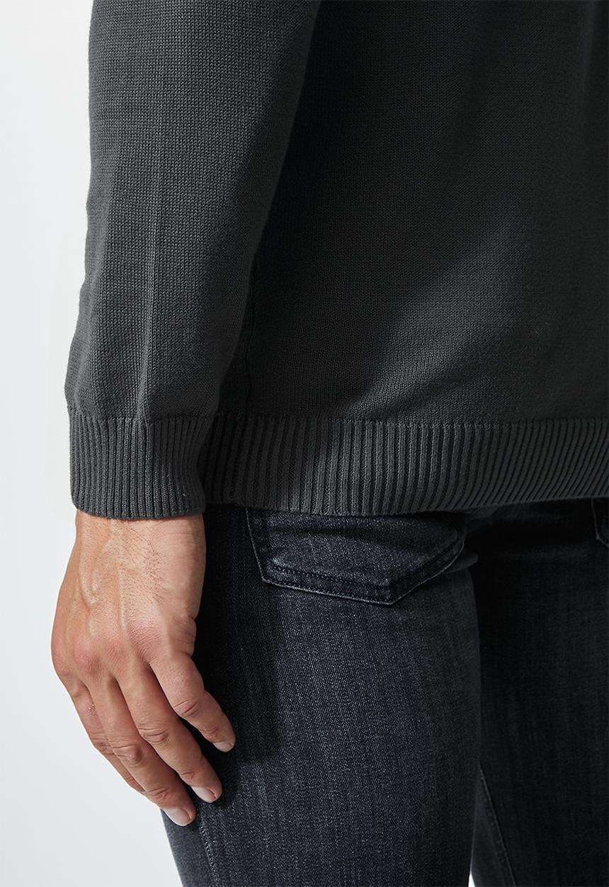 Superbalist - Basic roll neck slim fit knit - grey